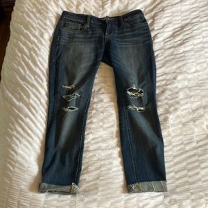 Womens day trip lynx ankle crop jeans size 28